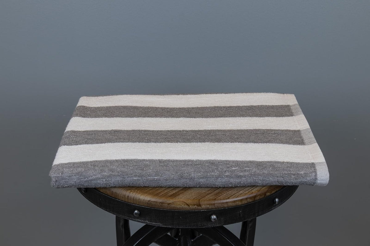 Fibertone Toalla de Playa de Lujo con diseño de Rayas de Cabana, de 1888 Mills, Fabricada en Estados Unidos