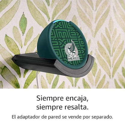 Echo Pop de edición limitada con licencia oficial de la Selección Nacional de México (modelo más reciente): incluye Acceso Anticipado de Alexa+
