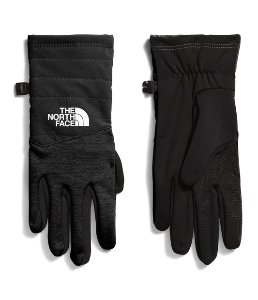 The North Face - Guantes Etip Indi para Mujer, compatibles con visualización táctil, Repelente al Agua, Absorbe la Humedad, Forro de Punto Suave