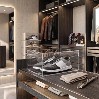 OnDisplay - Caja para Zapatos, acrílico, tamaño Grande