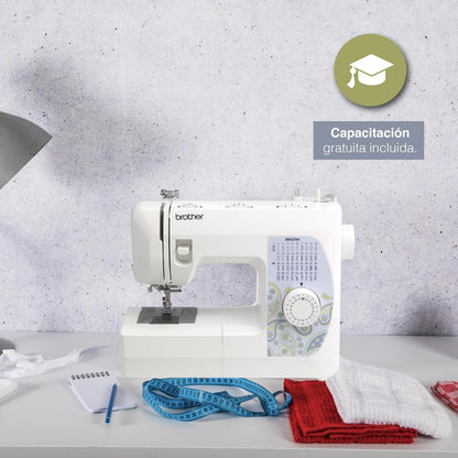 Brother BM-3700 - Máquina de coser (Blanco, Máquina de coser automática, Costura, Eléctrico, 389 mm, 159 mm)