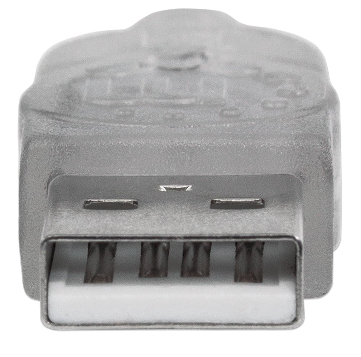 Manhattan CABITL130 Cable USB, Extensión, 4, 5 m, USB A, USB A, Macho/Hembra, Transparente