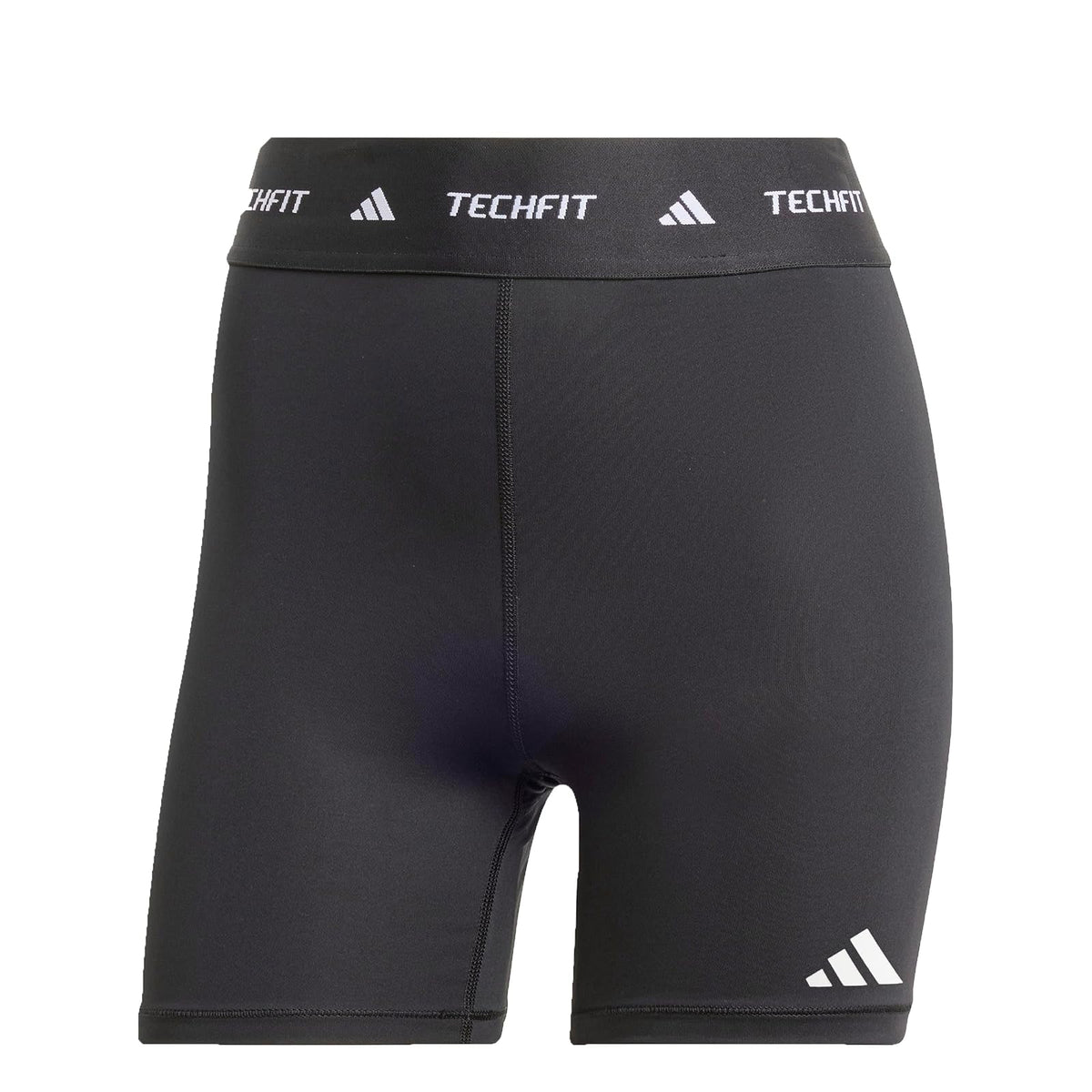 adidas Techfit leggings cortos de entrenamiento para mujer - Negro - - M - 4" entrepierna