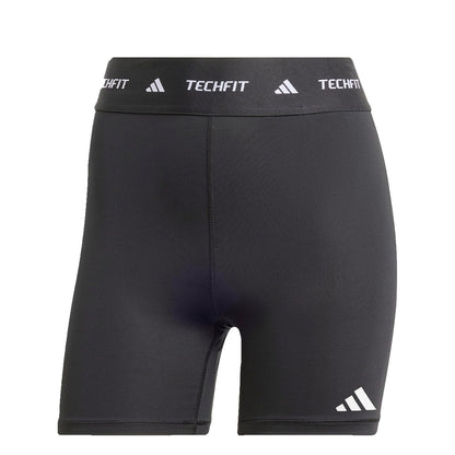 adidas Techfit leggings cortos de entrenamiento para mujer - Negro - - M - 4" entrepierna