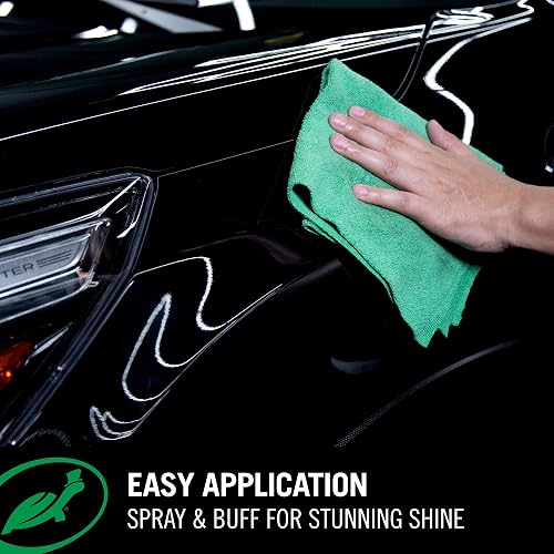 Turtle Wax, Hybrid Solutions, Cera Negra Cerámica para Autos, Ceramic Acrylic Black Car Wax, 473 ml