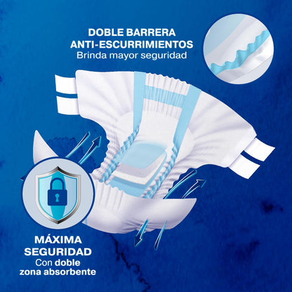 TENA Slip Maxi Protect; Protector Anatómico para Incontinencia, Talla Grande; TENA; 10 Piezas