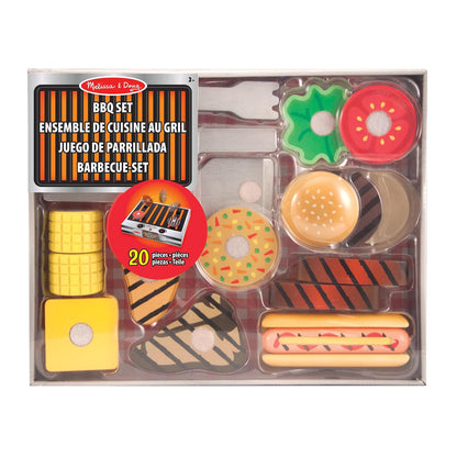 Melissa & Doug Grill & Serve BBQ Set