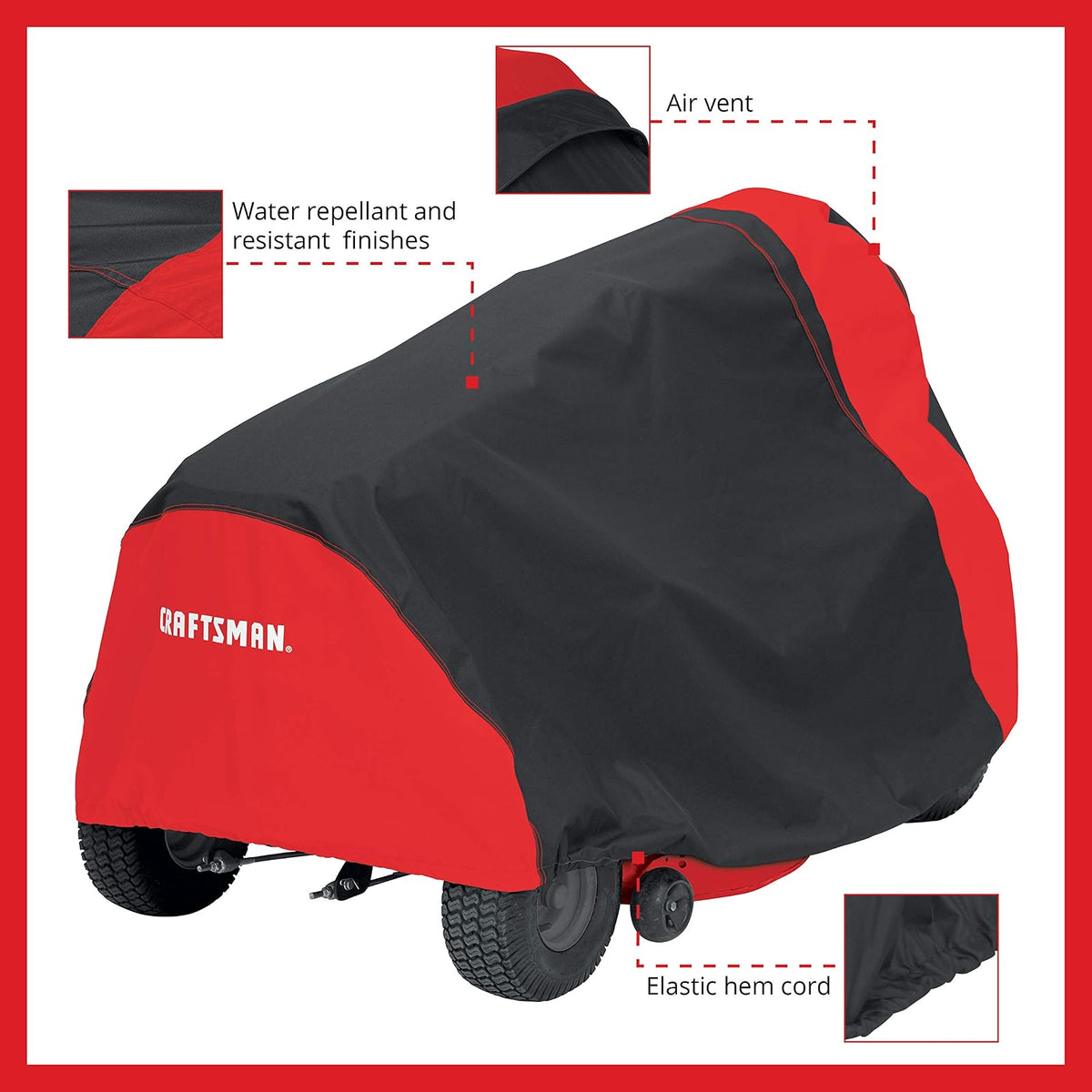 Craftsman - Funda para cortacésped, tamaño Grande