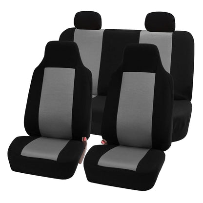 FH GROUP FB102GRAY114 Gray 3D Air Mesh Auto Seat Cover (Full Set)