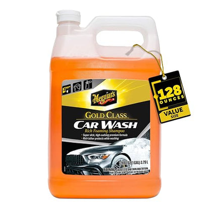 MEGUIAR'S 's Oro Clase para Lavado de Automóvil, 1 Galón