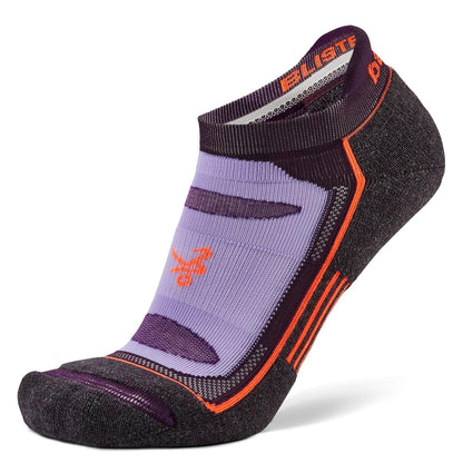 Balega Blister Resist Calcetines Deportivos Invisibles - M - Ciruela (Midnight Plum)