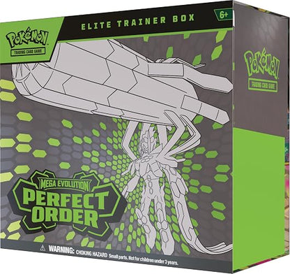 Pokémon TCG: Mega Evolution—Perfect Order Elite Trainer Box, 1 Pieza