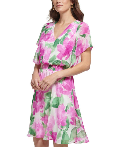DKNY Vestido Cruzado de imitación Vestido para Mujer