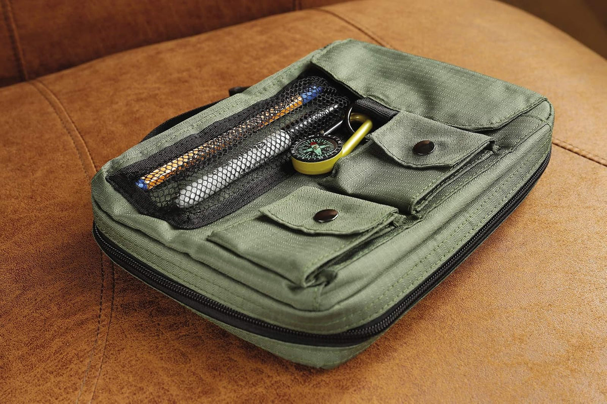 Compass Olive Green Medium Book & Bible Cover