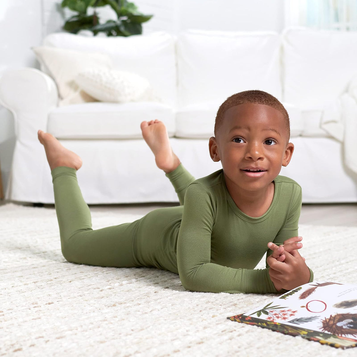 Gerber Pijamas Suaves de 2 Piezas Hechas de eucalipto Juego de pijamaUnisex bebé