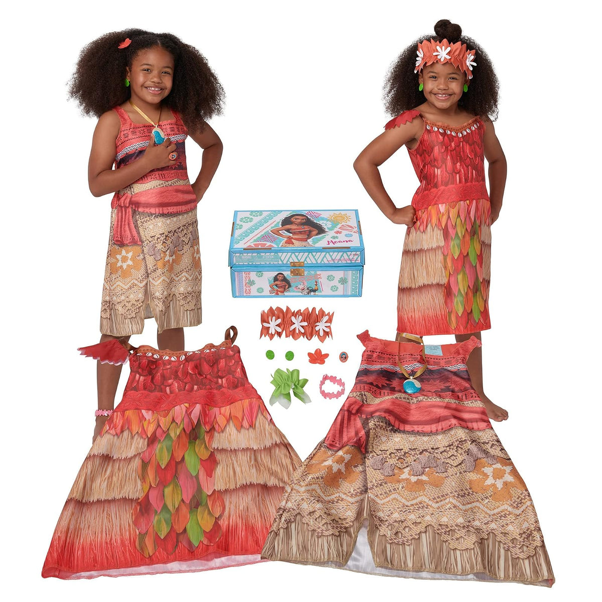 Disney Princess Moana - Tronco de Vestir - 11 Piezas [Exclusivo de ]