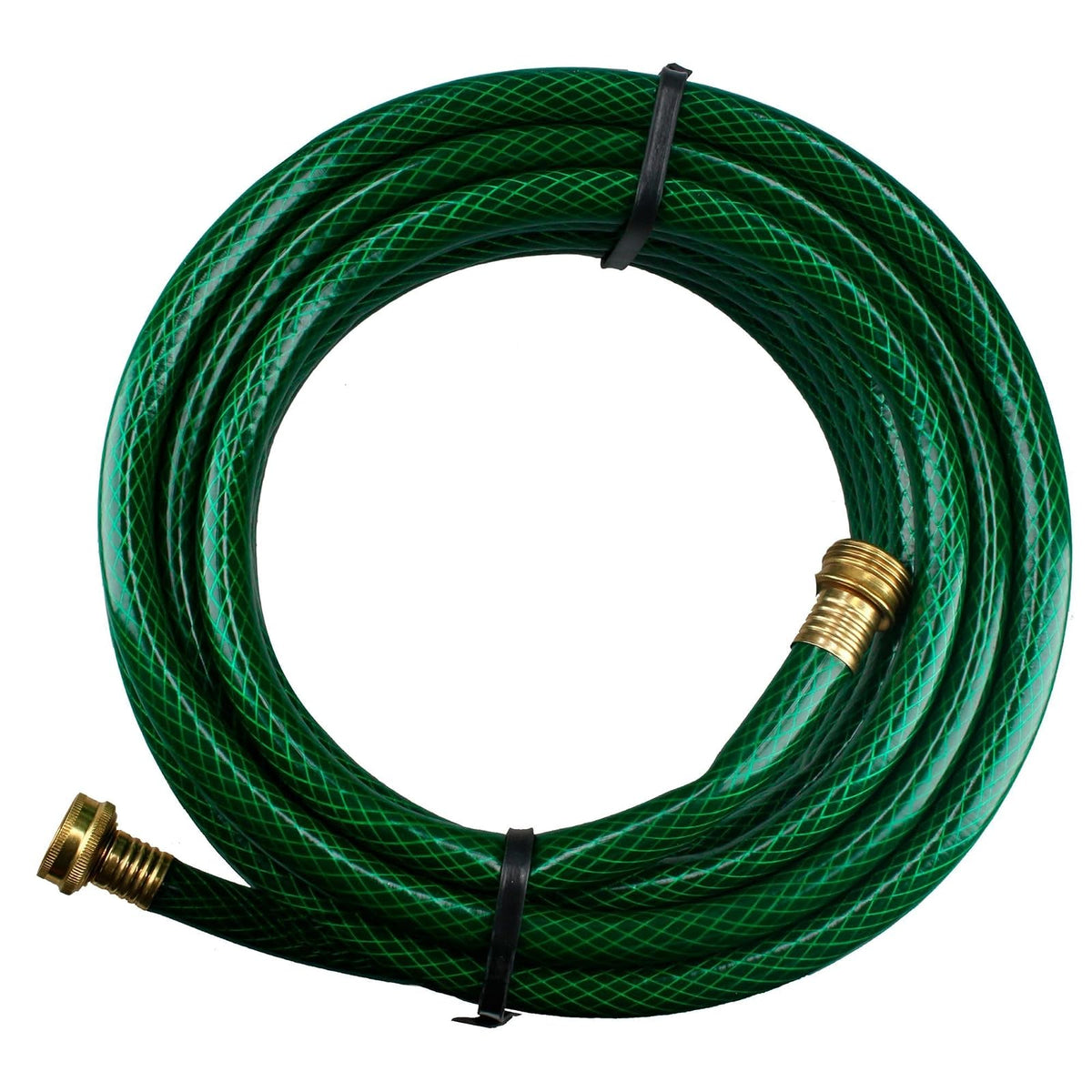 Surtek M12T10 Manguera para jardín tramada con conector metálico 1/2", 10 m