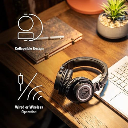 Audio-Technica ATH-M50xBT2 Auriculares inalámbricos sobre la Oreja