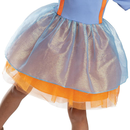 Disfraz de Blippi para niños pequeños, disfraz oficial de Blippi con sombrero de vestir y anteojos sintéticas, talla S (3T-4T)