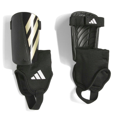 adidas Tiro Match Espinilleras para Niños - negro, blanco (Black - Gold Metallic - White) - CH