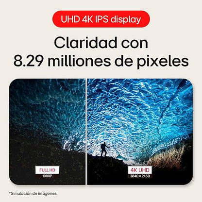 LG Monitor 27" 60Hz Ultra HD IPS (Presición de Color), 27US500-W (3840 x 2160), Tiempo de Respuesta de 5ms (GtG), Contrast Ratio de 1000:1