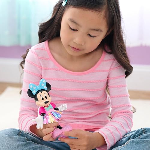 Minnie Mouse Juego Groom & Glam Pony Set de Disney Junior con Accesorios, 21 Piezas, Juego de simulación; Juguetes para niños a Partir de 3 años de Just Play