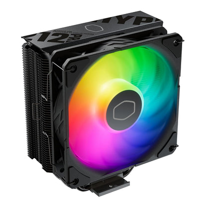 Cooler Master RR-212S-20PC-R1 CPU Air Cooler, 4 Tubos de Contacto Directo de Calor, RGB Ventilador, 120 mm
