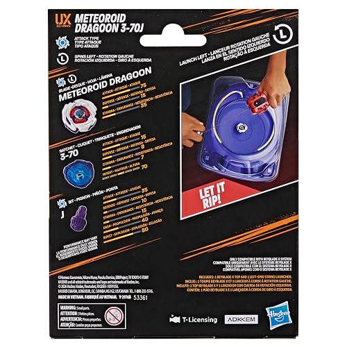 Beyblade X Set Lanzador con Cuerda de Rotación Izquierda