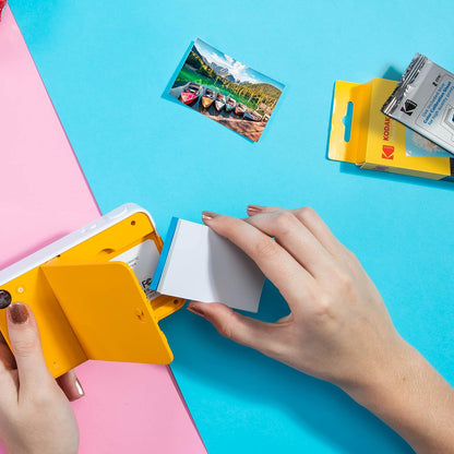 KODAK 2"x3" Premium Zink Photo Paper (100 Sheets) Compatible with PRINTOMATIC, Smile and Step Cameras and Printers