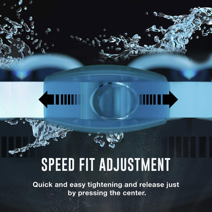 Speedo Jr. Hyper Flyer - Anteojos de natación con acabado espejo
