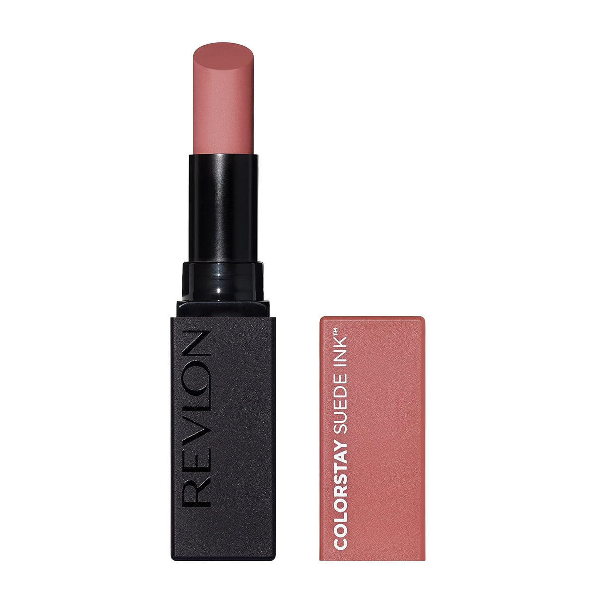 Revlon ColorStay Suede Ink Labial Líquido Tono Hot Girl, con Vitamina E - 001 Instinto intestinal