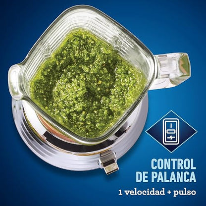 Oster Licuadora con palanca y vaso de vidrio BLSTPBTG