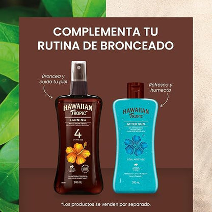 Hawaiian Tropic Spray Protección Solar 4 FPS 240ml