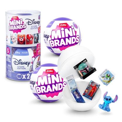 Zuru Mini Brands Juguete Miniatura Disney Store 2 cápsulas