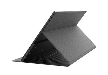 AOC Monitor Portátil 16T20, 15.6” FHD 1920x1080, Pantalla IPS, Bocinas Integradas, 2X USB Tipo C, 1x Mini HDMI, Funda Inteligente Premium, Compatible con Consolas de Videojuegos.