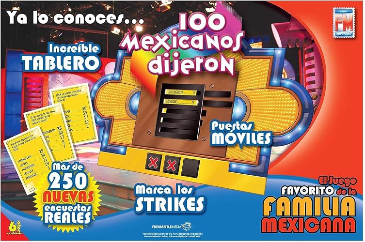 100 Mexicanos Dijeron| Juego de Mesa Fotorama