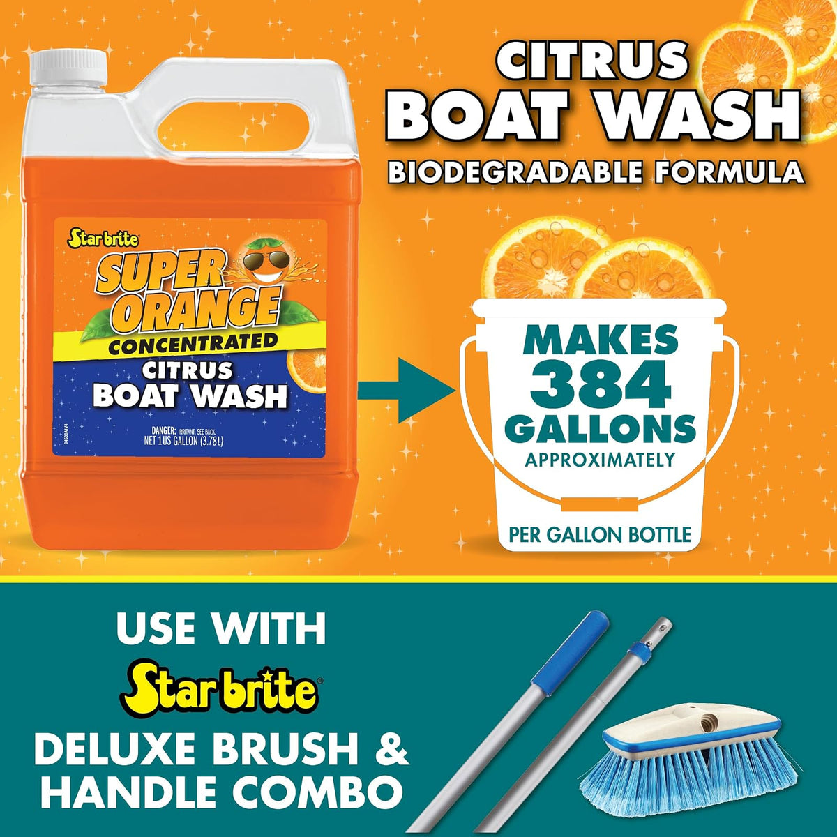 STAR BRITE Super Orange Citrus Boat Wash