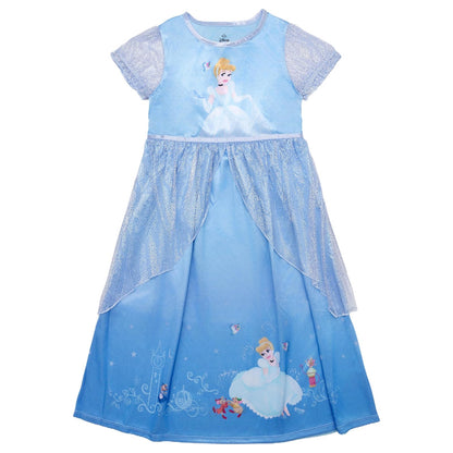 Disney Camisón de Fantasía para Niña - Amigos de Cenicienta - 4 Años