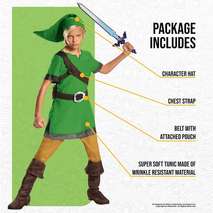 Link Classic Costume, X-Large (14-16)