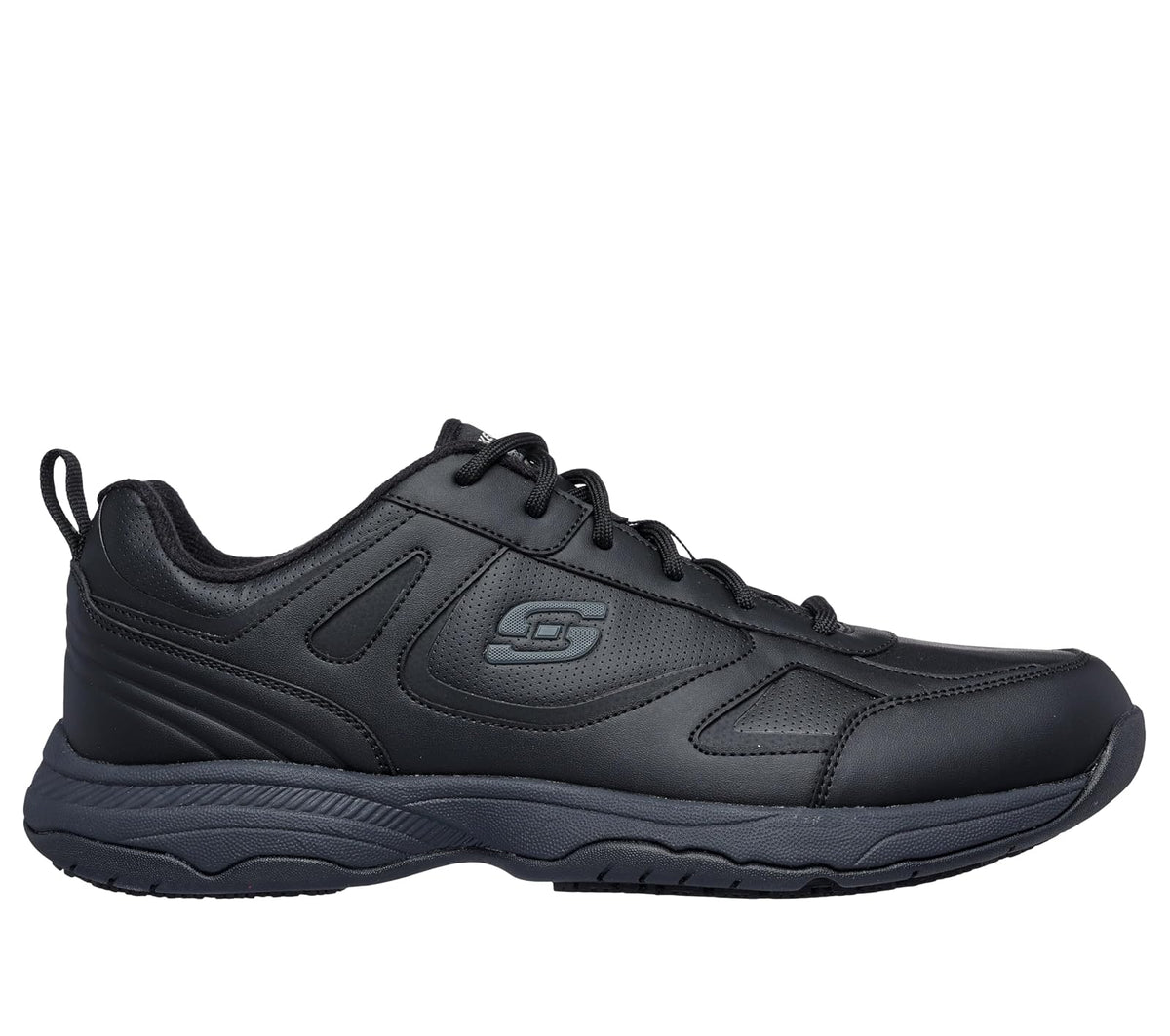 Skechers, Tenis para Trabajo para Hombre, Dighton 77111, Varios colores, Varias Tallas