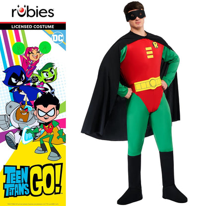 Rubie's Costume Classic Batman Deluxe Robin, Red/Green, Medium Costume