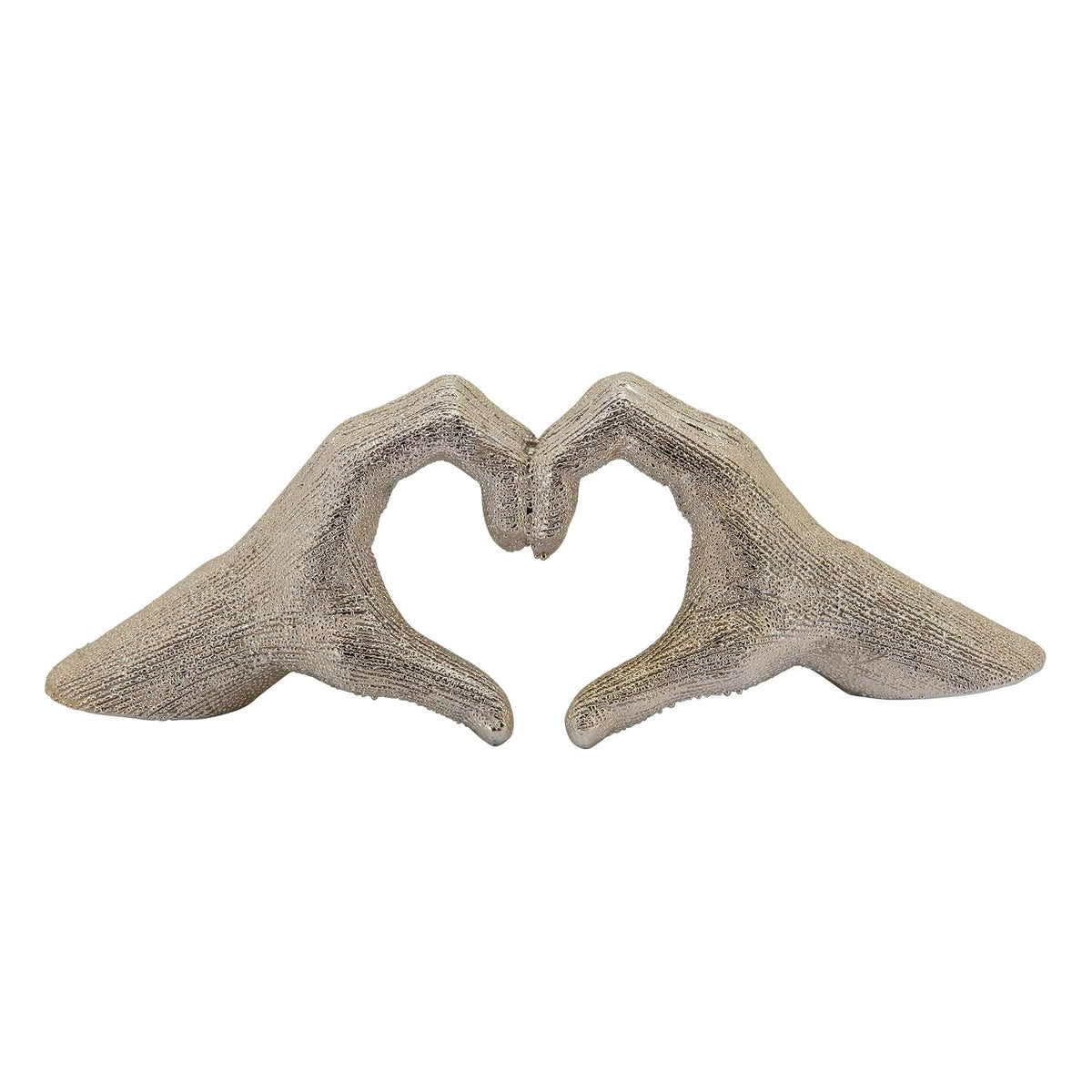 Sagebrook Home 15688-01 - Corazón de Mano (12,7 cm), Color Dorado