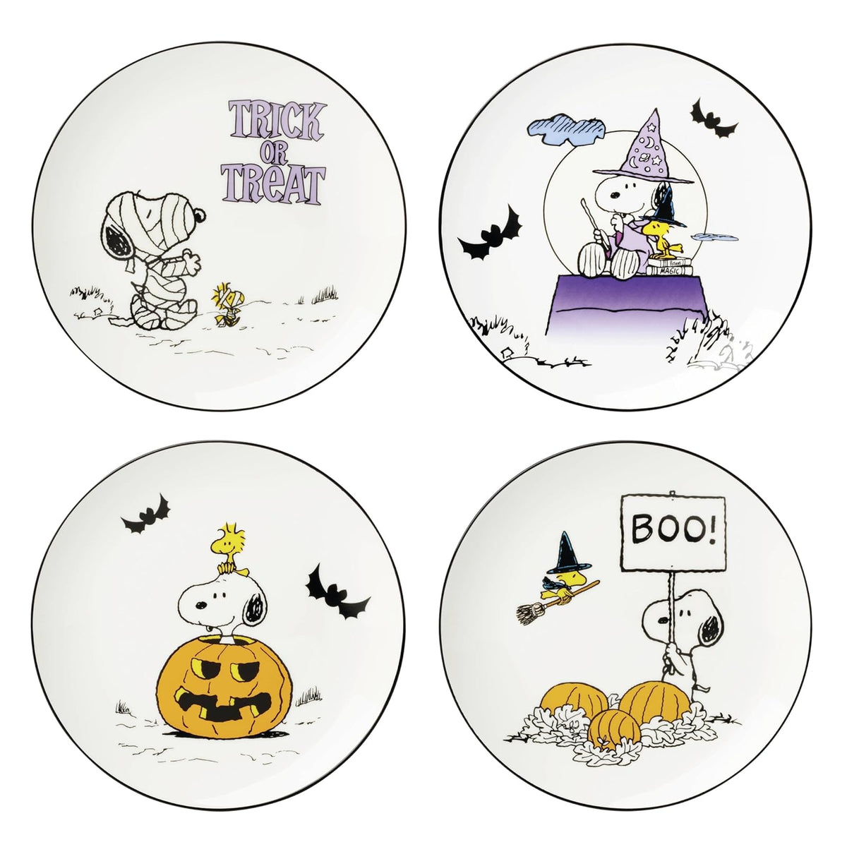 Lenox The Great Pumpkin Peanuts Plato Decorativo de Porcelana - informal