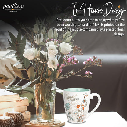 Pavilion Mark My Words - Taza de jubilación (567 ml, 10,16 cm)
