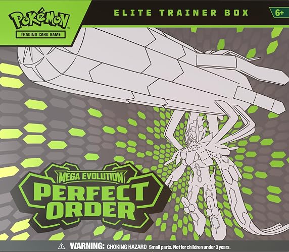 Pokémon TCG: Mega Evolution—Perfect Order Elite Trainer Box, 1 Pieza