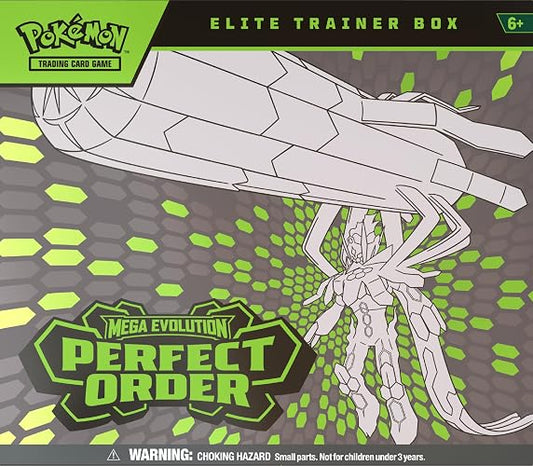 Pokémon TCG: Mega Evolution—Perfect Order Elite Trainer Box, 1 Pieza