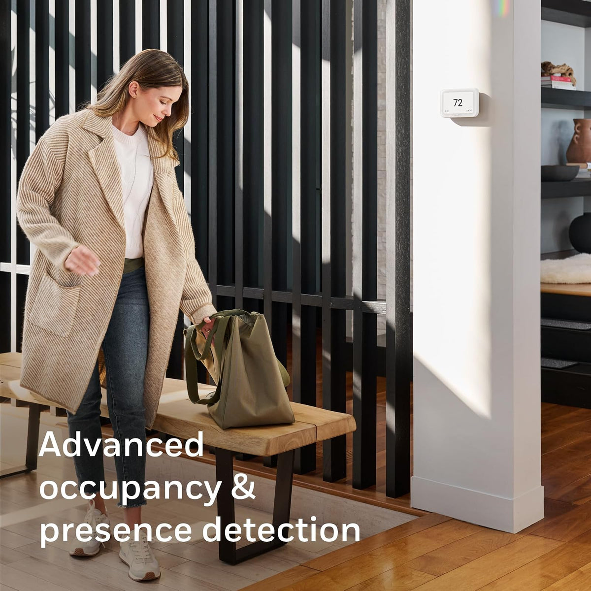 Honeywell Home X8S - Termostato Wi-Fi programable Inteligente Premium con Sensor, Acceso al Timbre de Video, Control de Humedad, visualización táctil Personalizable de 5 Pulgadas, Energy Star