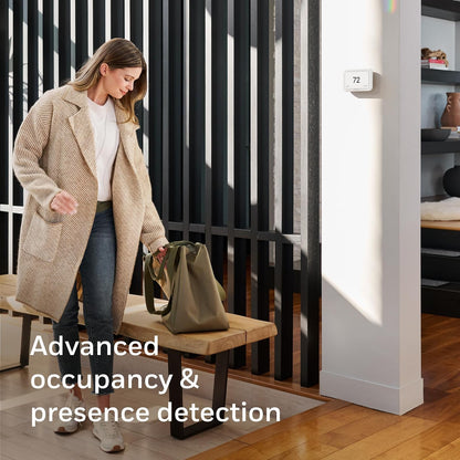 Honeywell Home X8S - Termostato Wi-Fi programable Inteligente Premium con Sensor, Acceso al Timbre de Video, Control de Humedad, visualización táctil Personalizable de 5 Pulgadas, Energy Star