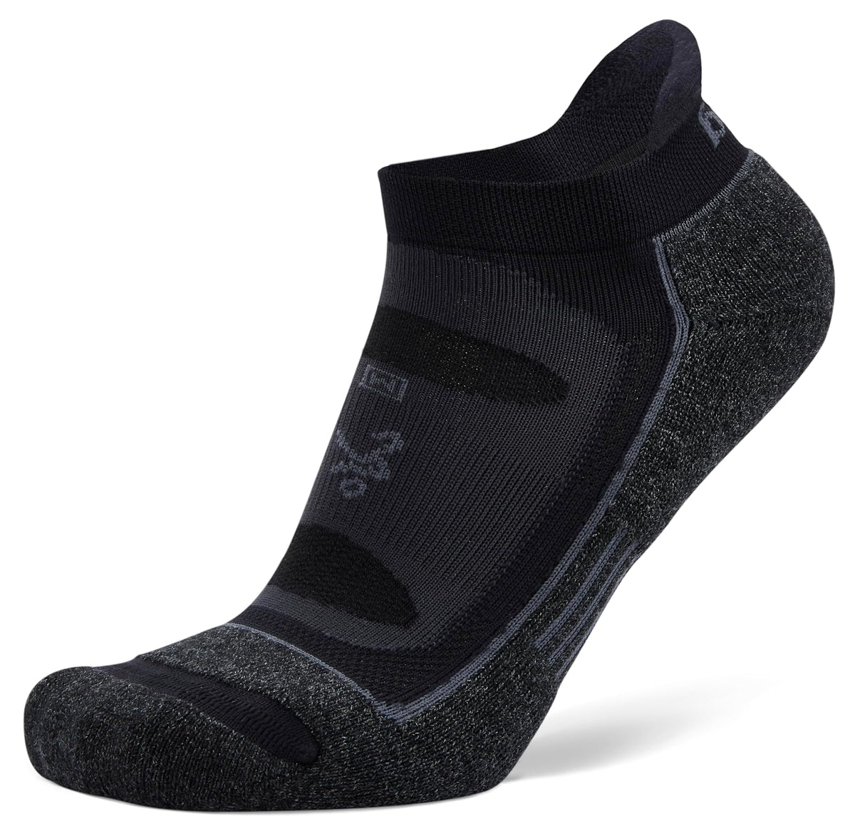 Balega Blister Resist Calcetines Deportivos Invisibles - XL - Negro -