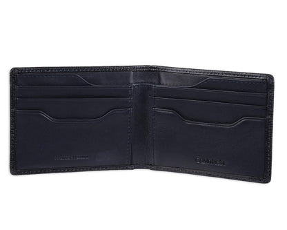 Calvin Klein portafolios plegable minimalista RFID de piel para hombre, marino, Talla única